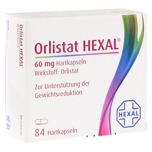 德国直邮orlistathexal60mg奥利司他减肥胶囊84粒