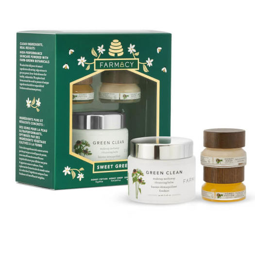 价值 £58！Farmacy 卸妆膏 90ml+蜂蜜面膜15mL+面霜15ml