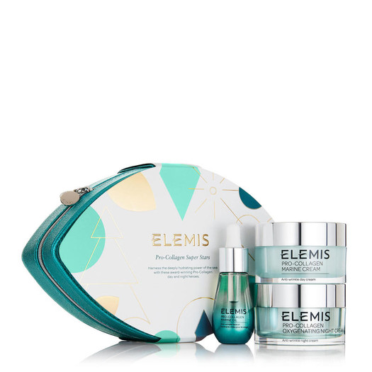 价值£249！ELEMIS 艾丽美 骨胶原面部护肤三件套装