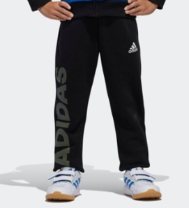 12日0点、双12预告： adidas 阿迪达斯 小童针织运动长裤 99元包邮