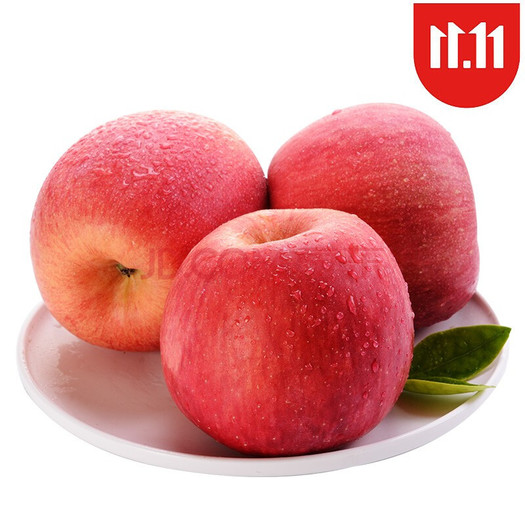 妙趣果语国产精选红富士苹果10件哈密瓜4斤装1箱共11件29元包邮