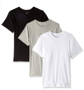Calvin Klein  男士纯棉圆领T 恤 3件混色套装 到手约188元