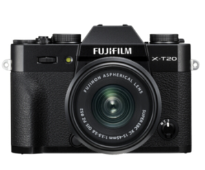 FUJIFILM 富士 X-T20（XC15-45mm F3.5-5.6）无反相机套机 黑色 4699元包邮