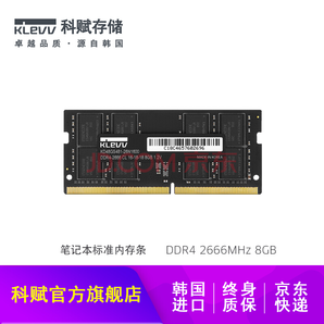 科赋（KLEVV）海力士芯片 DDR4 8GB 2666笔记本电脑内存条 8G 2666