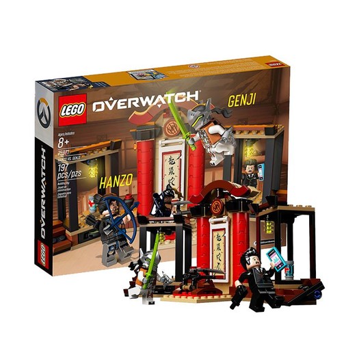 考拉海购黑卡会员lego乐高守望先锋系列75971半藏对战源氏2件2903元