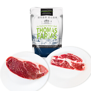 Thomas Farms  澳洲安格斯牛排组合装 1.2kg 6片装