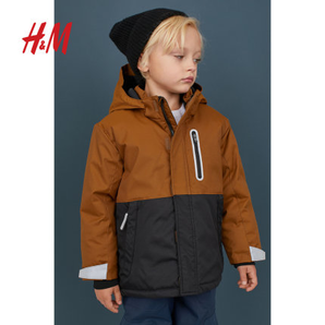 H&M 儿童加厚户外防风夹棉外套 189元包邮