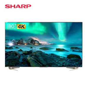 SHARP 夏普 LCD-80X8600A 80英寸 4K液晶电视17969元