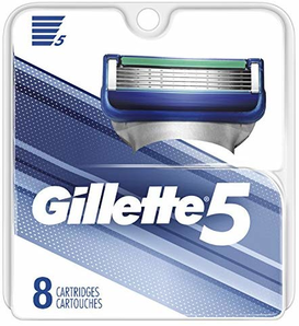 Gillette 5 男士剃须刀刀片替换装 8 支装 到手约￥93.85