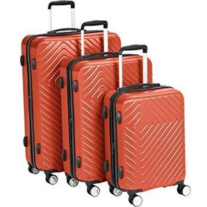 AmazonBasics 硬壳万向轮行李箱3件套 带TSA海关锁