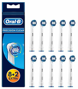 中亚Prime会员： 欧乐-B EB20 精准清洁型 电动牙刷头 10支装  到手160.4元