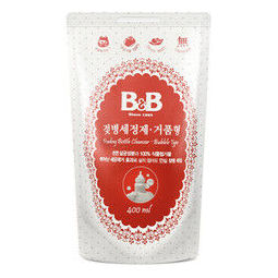 B&B 保宁 婴儿奶瓶清洗剂 补充装 400ml *2 