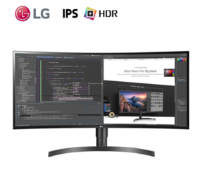 LG 34WL75C 34英寸 IPS曲面显示器 (3440×1440、21:9、99%sRGB、HDR10) 3949元包邮
