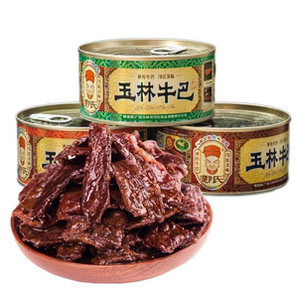 国家地理标志产品 邝氏 玉林牛巴带汁牛肉罐头170g