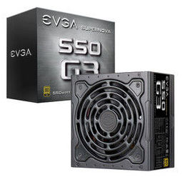 EVGA 550 G3 额定550W 全模组 电源（80PLUS金牌）  
