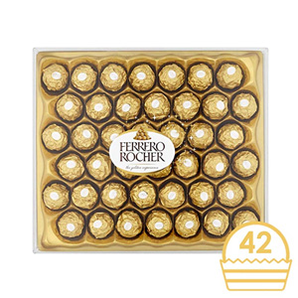 爆料有奖！Ferrero 费列罗 巧克力 42枚礼盒装   含税到手约106元
