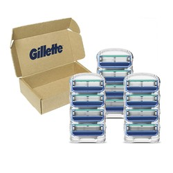 Gillette 吉列 锋隐5 剃须刀头 12件装  到手约￥123.85