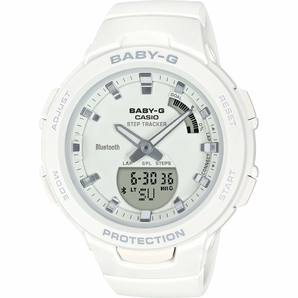 CASIO 卡西欧 BABY-G系列 BSA-B100 女士防水蓝牙手表    到手约￥575.38