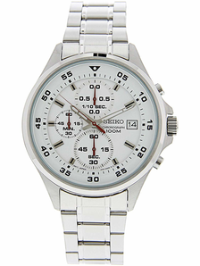 爆料有奖！Seiko SKS623 银色不锈钢计时手表  prime到手约 634.93元