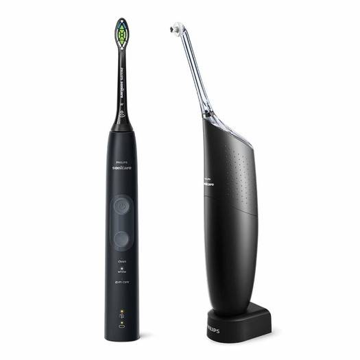 Philips Sonicare ProtectiveClean 5100电动牙刷和飞利浦AirFloss Pro电动牙刷  