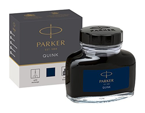 爆料有奖！Parker 派克 Quink 钢笔墨水 透明塑料包装 57 毫升 in Box-Packung 蓝色/黑色 prime到手约53.17元
