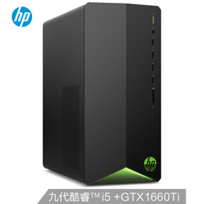 HP 惠普 暗影精灵5代 台式主机（i5-9400F、8GB、256GB+1TB、GTX1660Ti 6G）