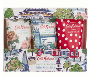 Cath Kidston London View 洗手霜三件套礼盒，旅行装（3 x 30ml） 含税到手约40元