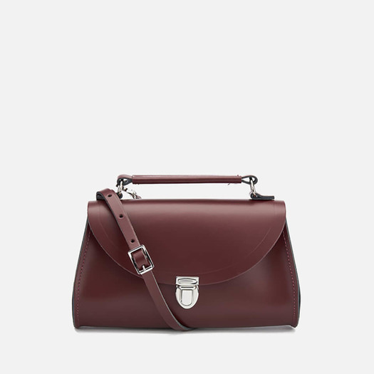 The Cambridge Satchel MINI POPPY女士真皮单肩包