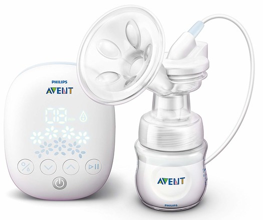 philips 飞利浦 avent scf301/02 电动紧凑型吸奶器 包含仿真奶瓶