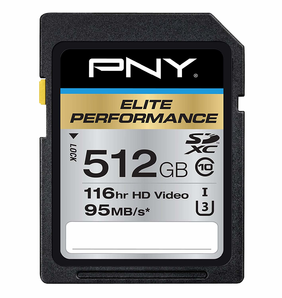 爆料有奖！PNY 性能卓越的 512GB SDXC 10 级 UHS-I，U3 高达 95MB/秒（P-SDX512U3H-GE） prime到手约558.33元
