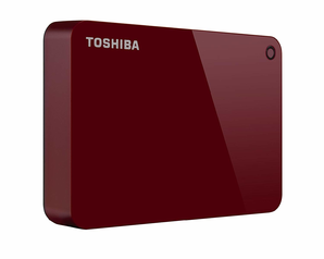 爆料有奖！东芝 CANVIO Advance 4TB 便携式外置硬盘 USB 3.0，红色 (HDTC940XR3CA)   prime到手约594.03元