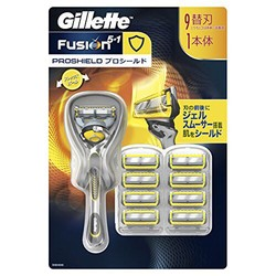 中亚Prime会员： Gillette 吉列 ProShield 剃须刀 带9个替换刀头  含税到手约230元