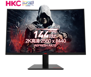 23日0点： HKC SG27QC 27英寸曲面显示器（2K、1800R、144Hz） 1298元包邮