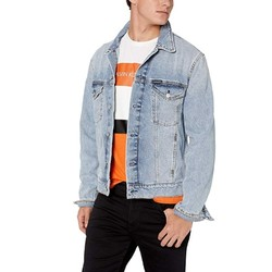 中亚Prime会员： Calvin Klein Jeans Rinse Wash Denim Trucker 男士牛仔外套 ￥267.31+￥24.33含税直邮（约￥292）