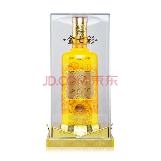 西凤酒白酒凤香型20年金七彩45度375ml单瓶装