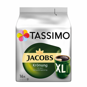 爆料有奖！Tassimo Jacobs Coronation XL，5包咖啡T碟（5 x 16杯） prime到手约174.61元