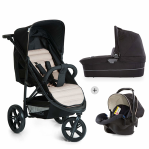 爆料有奖！Hauck Rapid 3 Plus  三轮婴儿座椅推车套装  prime到手约1 368.02元