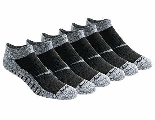 saucony 男式6双性能舒适速干船袜