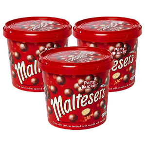 Maltesers 麦提莎 麦丽素进口巧克力 465g*3桶 165元包邮包税（定金5元，双12付尾款）