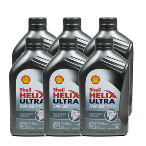 Shell 壳牌 Helix Ultra 超凡灰喜力 SL 5W-30 全合成机油 1L 6瓶装 180元