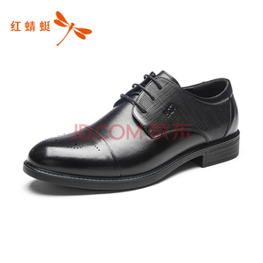 限尺码：红蜻蜓 WTA65011 男士商务休闲皮鞋 99.5元包邮（1件5折）