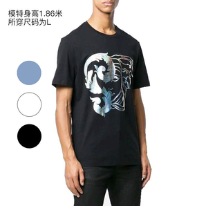 双12预告： VERSACE 范思哲 COLLECTION 男士短袖T恤