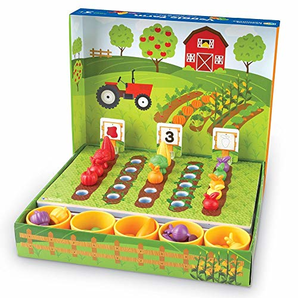 Learning Resources 儿童启蒙玩具 蔬菜农场分类套装46件直邮含税到手￥127