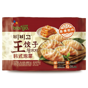 必品阁 多种口味可选 韩式泡菜王饺子 490g