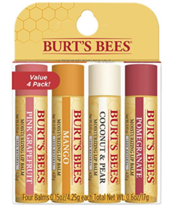 BURT‘S BEES 小蜜蜂 蜂蜡润唇膏 4.25g*4支装  prime凑单到手约86元