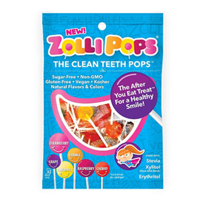 Zollipops 祖莉 防蛀牙清洁牙齿木糖醇棒棒糖 多种口味 75支 到手约￥131.88