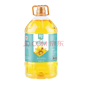 金胜 鲜油坊 食用油 压榨一级充氮保鲜葵花籽油（某东定制）6.18L  