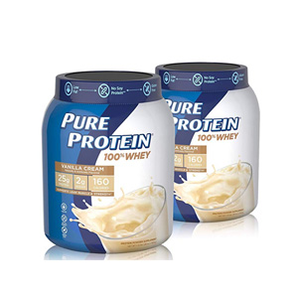 Pure Protein100%乳清/纯天然乳清蛋白粉香草奶油口味 793g*2件