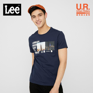 Lee 李 L326563RX 男士纯棉印花T恤 169元
