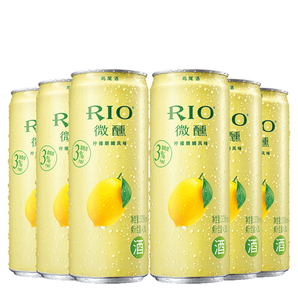 RIO 锐澳 鸡尾酒 预调酒 柠檬味 330ml*6罐